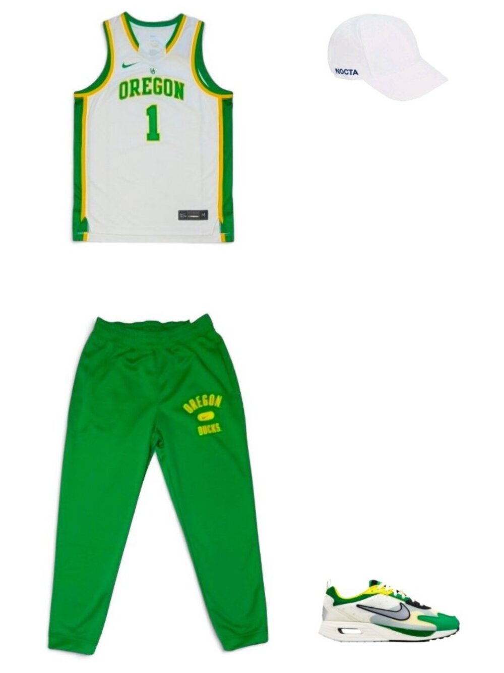 Nike University of Oregon Ducks Sports Outfit Bundle